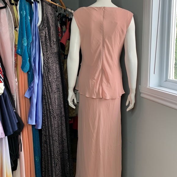 Patra formal evening Pink Full length dress gown size 12 US - Picture 8 of 8